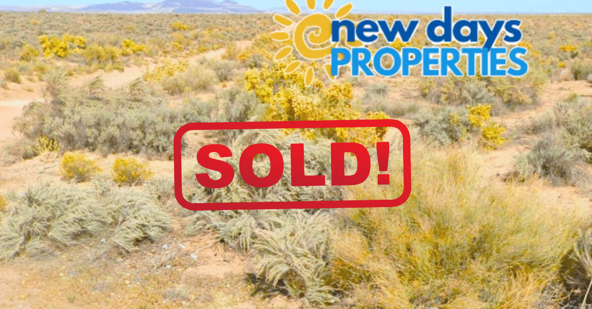 SOLD- 0.5 Acres Land for Sale in New Mexico to Build or Investment
