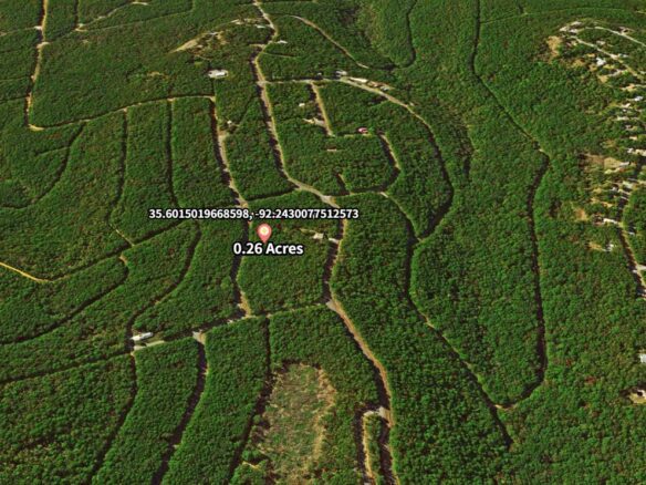 SOLD – 0.29 Acres of Arkansas Treed Mountain Land for Sale Near Lakes