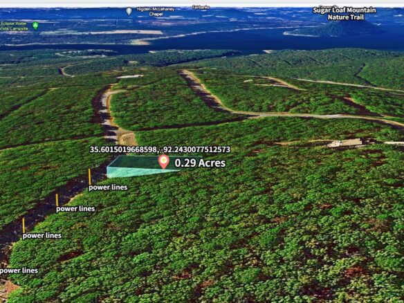 SOLD – 0.29 Acres of Arkansas Treed Mountain Land for Sale Near Lakes