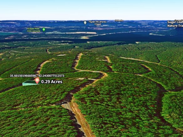 SOLD – 0.29 Acres of Arkansas Treed Mountain Land for Sale Near Lakes