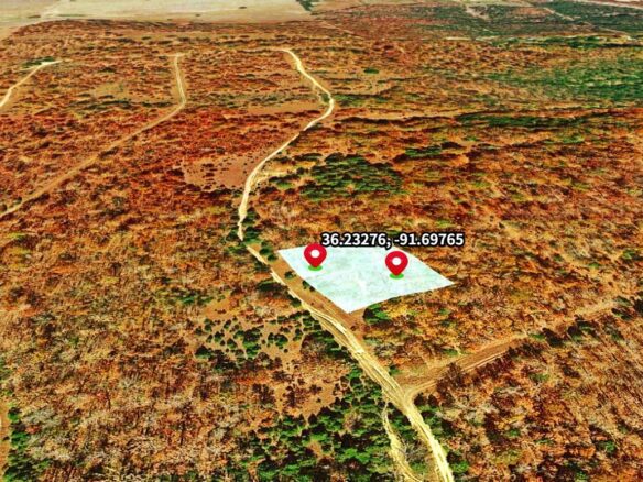 Double load 0.37 and 0.38 Acres land in Arkansas Near Lake