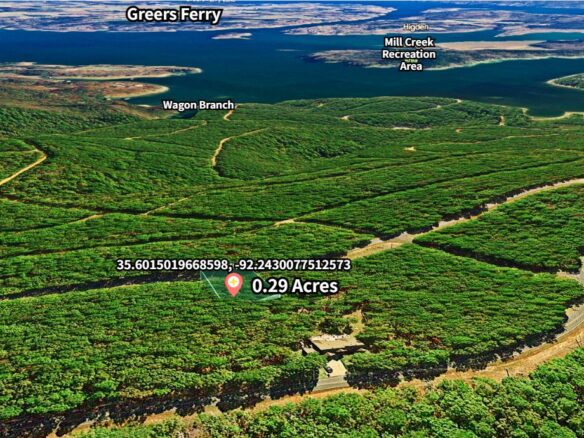 SOLD – 0.29 Acres of Arkansas Treed Mountain Land for Sale Near Lakes