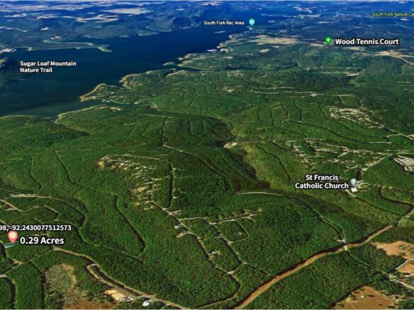 SOLD – 0.29 Acres of Arkansas Treed Mountain Land for Sale Near Lakes