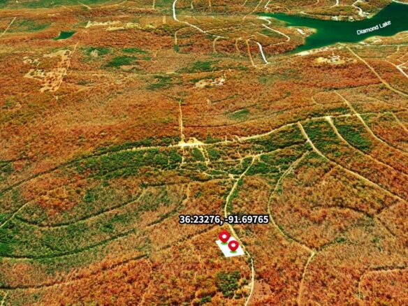 Double load 0.37 and 0.38 Acres land in Arkansas Near Lake