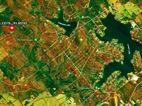 Double load 0.37 and 0.38 Acres land in Arkansas Near Lake