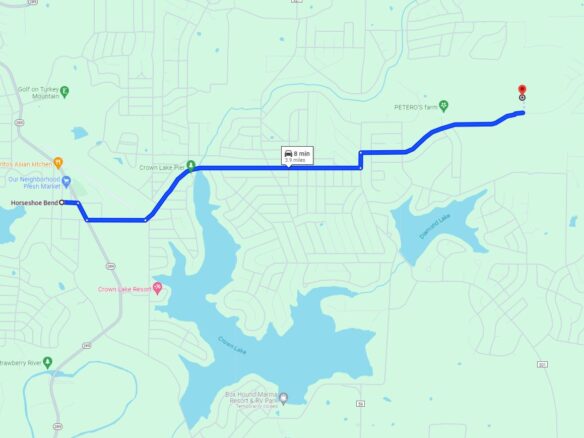 SOLD- Prime Double lot Land for Sale in Arkansas Near the Lake
