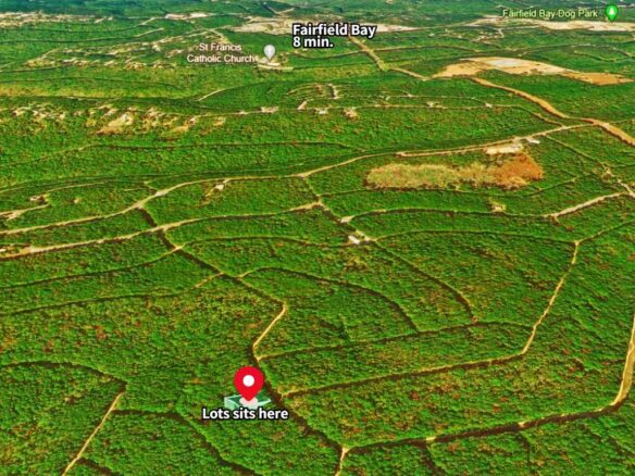 SOLD – 0.24 Acres Treed Land for Sale with Mountain View in Arkansas