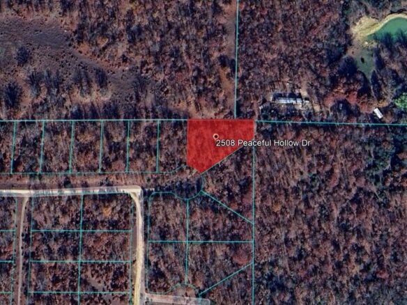 SOLD – 0.56 Acres Treed land in Arkansas for Sale