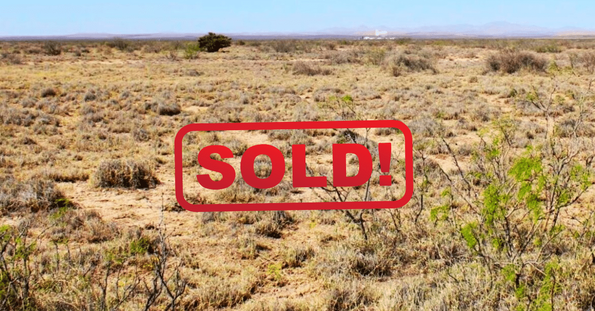 SOLD- 0.38 Acres Corner Lot for Sale in New Mexico with Mountain Views