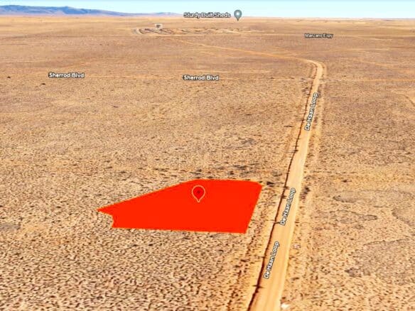 SOLD- 0.38 Acres Corner Lot for Sale in New Mexico with Mountain Views