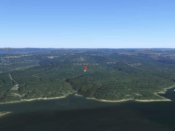 0.25 Acres of Mountainous Treed Land for Sale in Fairfield Bay, Arkansas