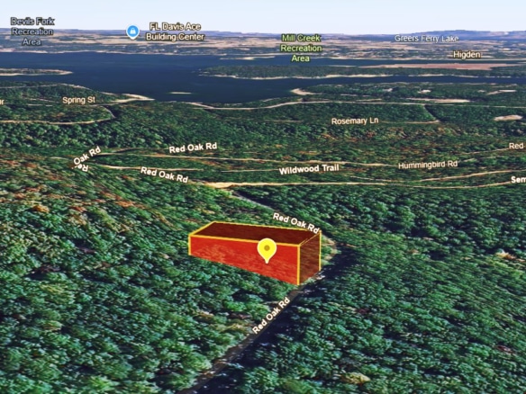 0.25 Acres of Mountainous Treed Land for Sale in Fairfield Bay, Arkansas