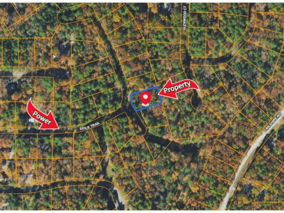 SOLD – 0.27-Acre Treed lot & Lake Views in Arkansas Land for Sale