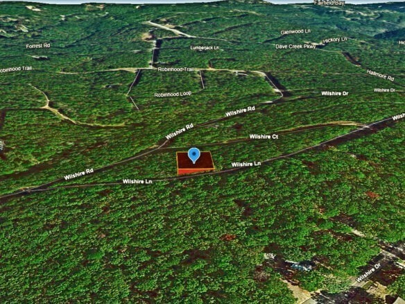 SOLD – 0.24-Acre Treed, Lake and Mountain view Arkansas Land for Sale