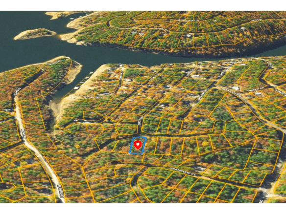 SOLD – 0.27-Acre Treed lot & Lake Views in Arkansas Land for Sale