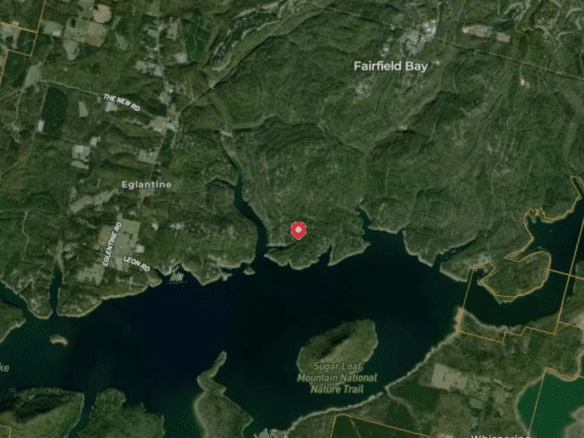 SOLD – 0.27-Acre Treed lot & Lake Views in Arkansas Land for Sale