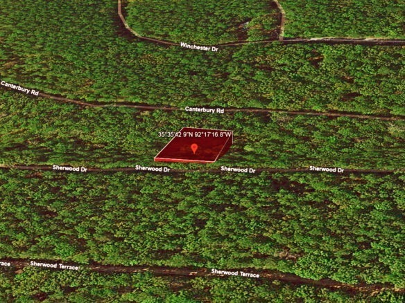 0.27 Acres Land for Sale with Lake View in Arkansas
