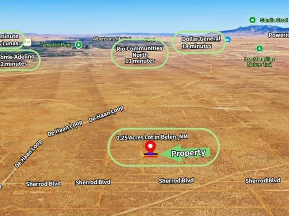 ¼ Acres Lot in Rio Del Oro, New Mexico! Only $85/mo.