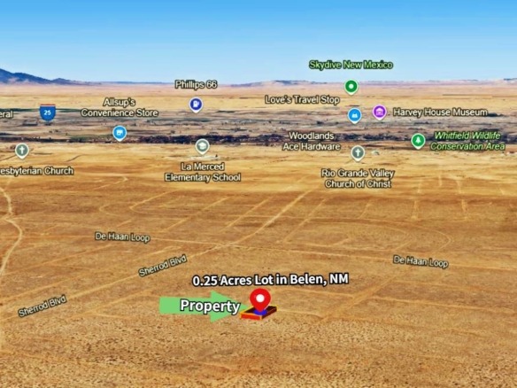¼ Acres Lot in Rio Del Oro, New Mexico! Only $85/mo.