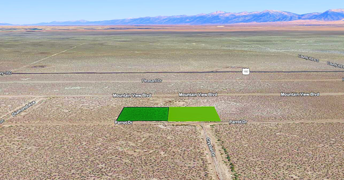 2.58 Acres Land for Sale in Alamosa, Colorado​