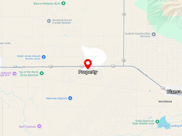 2.58 Acres Land for Sale in Alamosa, Colorado​