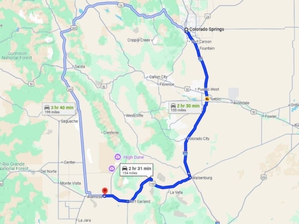 2.58 Acres Land for Sale in Alamosa, Colorado​
