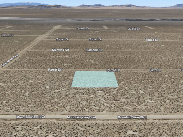 1.25 Acres Beautiful Land to Build with Mountain View