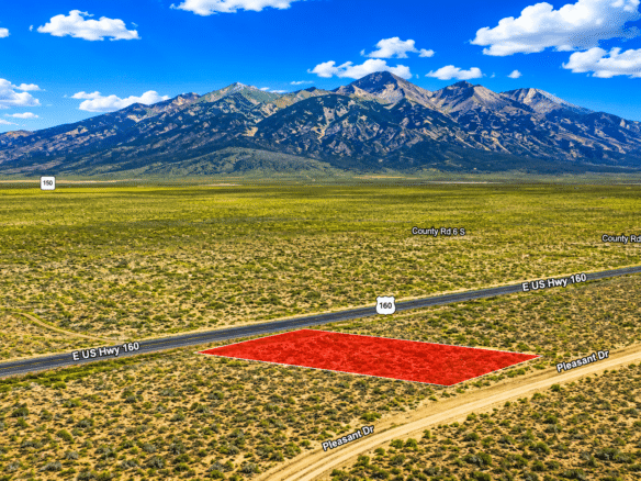 1.25 Acres to Build and Adventure with Mountain View, Alamosa, Colorado 81101