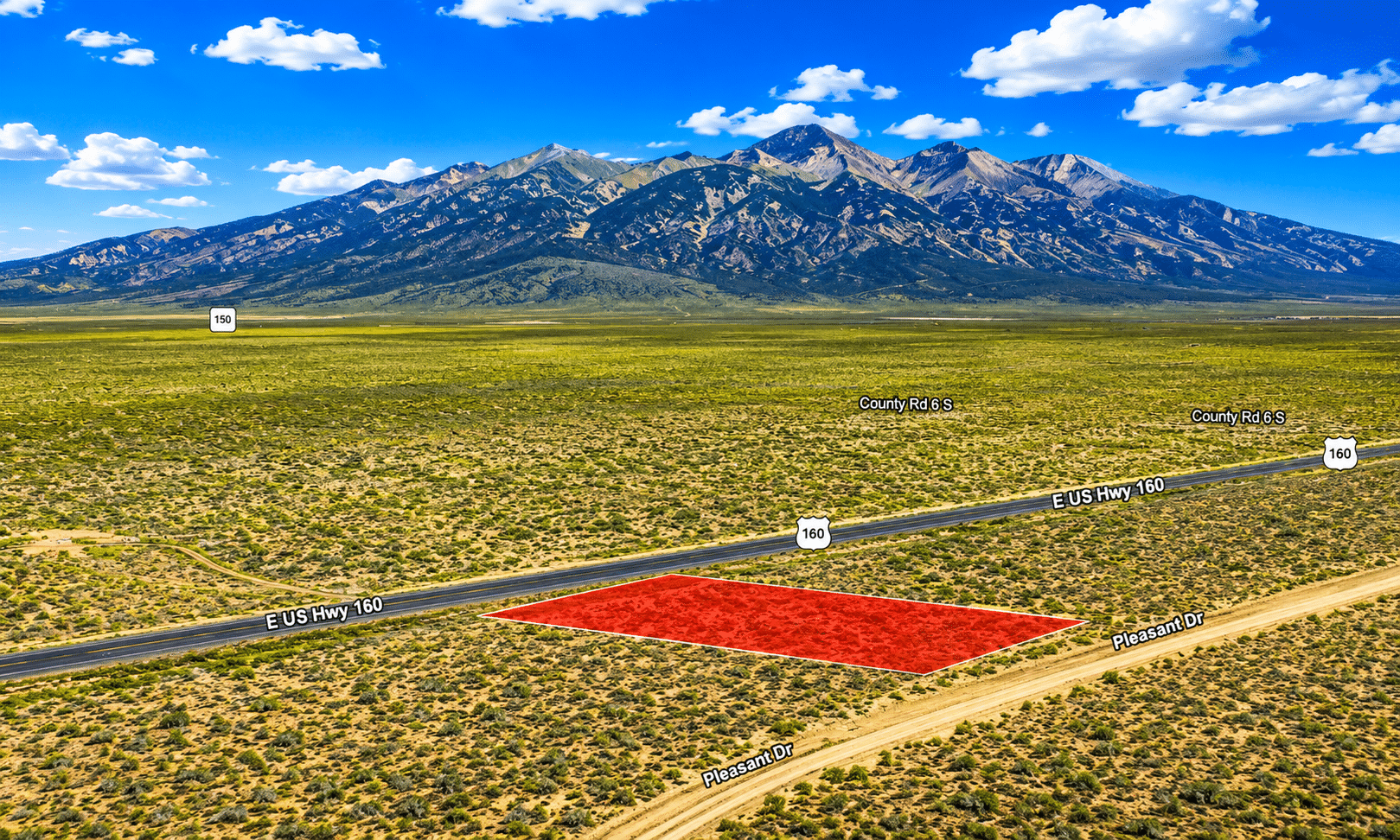 N083 3 1.25 Acres to Build and Adventure with Mountain View, Alamosa, Colorado 81101