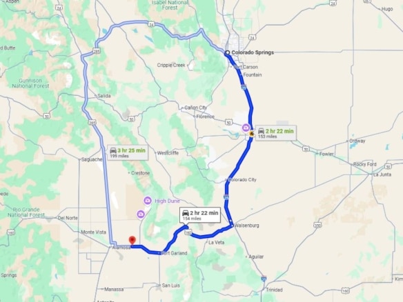 1.25 Acres to Build and Adventure with Mountain View, Alamosa, Colorado 81101