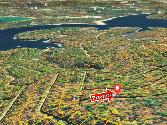 0.23 Acres Mountain and Lake View for Sale Fairfield Bay, AR