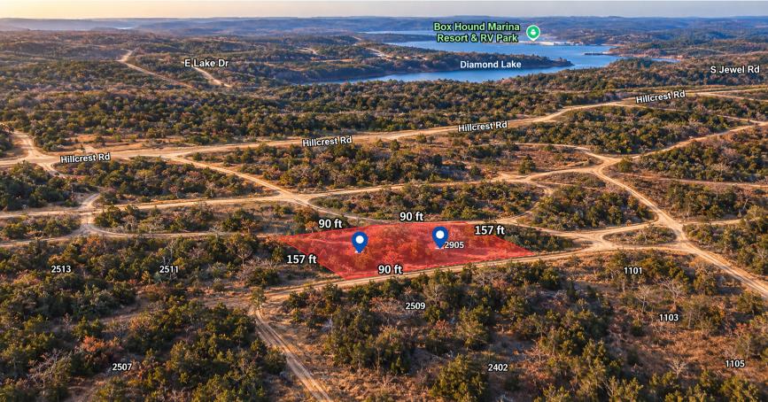 Prime Double lot Land for Sale in Arkansas Near the Lake