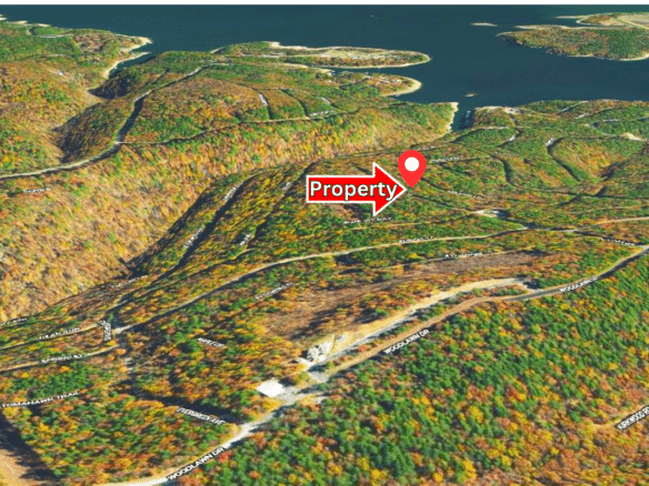 0.23 Acres Mountain and Lake View for Sale Fairfield Bay, AR