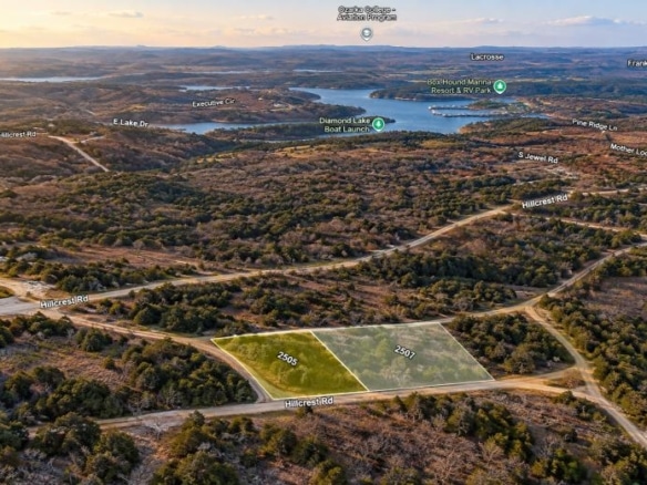 Prime Double lot Land for Sale in Arkansas Near the Lake