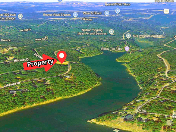 SOLD – Fairfield Bay, AR Land for Sale 0.27 Acres Lake View Property