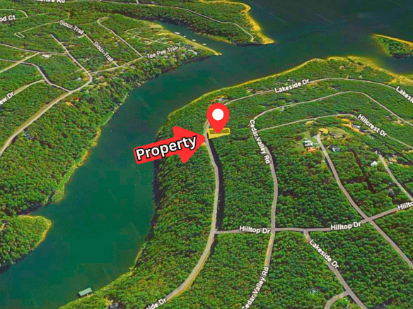 SOLD – Fairfield Bay, AR Land for Sale 0.27 Acres Lake View Property