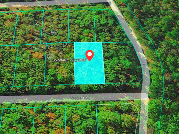 Privacy, Serenity, and Lake Views: 0.27 Acres Lot Ideal to Build/Retreat