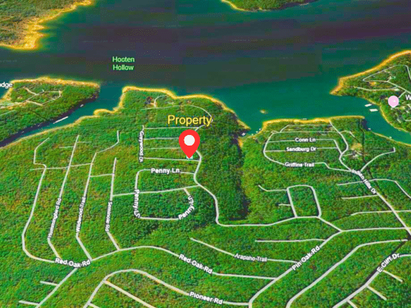 Privacy, Serenity, and Lake Views: 0.27 Acres Lot Ideal to Build/Retreat