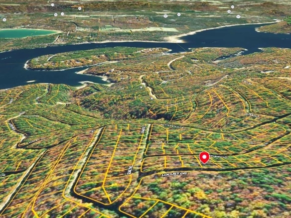 0.23 Acres Mountain and Lake View for Sale Fairfield Bay, AR
