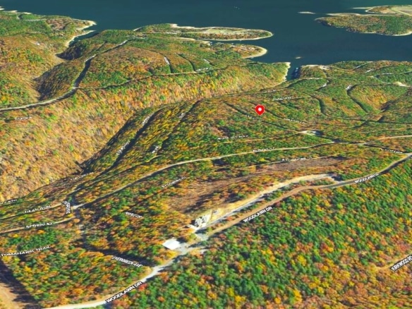 0.23 Acres Mountain and Lake View for Sale Fairfield Bay, AR