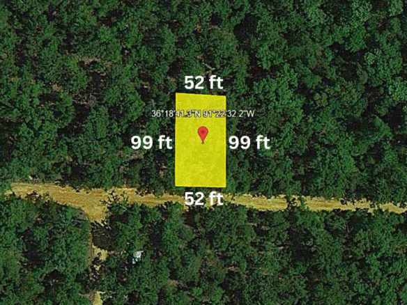 Wooded 0.12 Acres For Sale in Williford, AR! 100% Unrestricted!