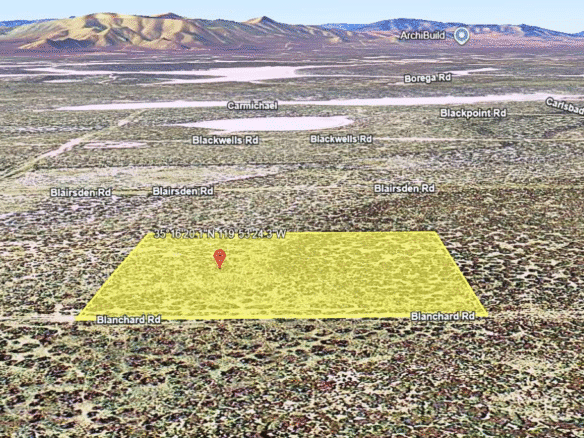 2.5 Acres Land to Build or Homestead, Santa Margarita, CA 93453