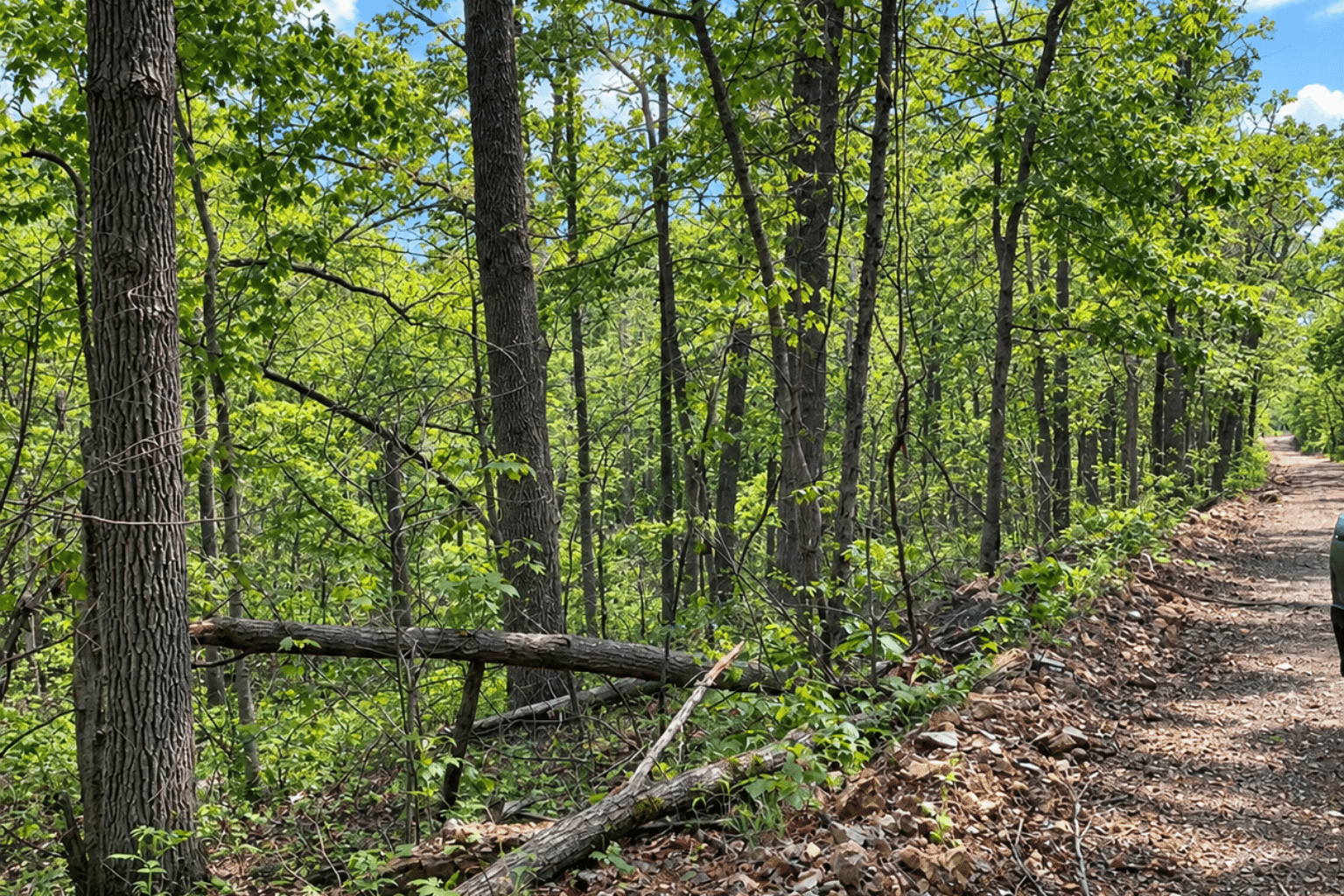 17 Wooded 0.12 Acres For Sale in Williford, AR! 100% Unrestricted!