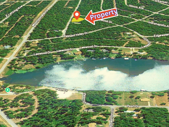 Wooded 0.47 Acre Near Crown Lake – Horseshoe Bend, AR! $145/Month!