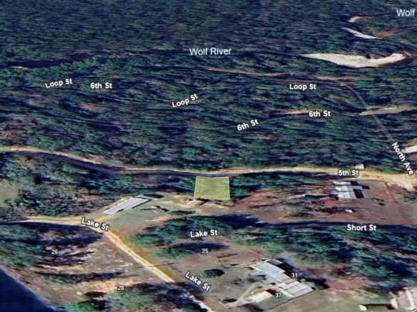 SOLD- 0.11 Acre to Build or Invest Near Wolf River, Poplarville, MS 93453