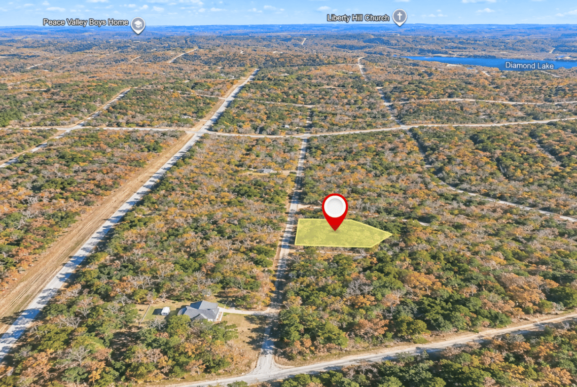Wooded 0.47 Acre Near Crown Lake – Horseshoe Bend, AR! $145/Month!