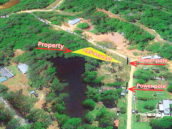 SOLD – 0.15 Acre to Build w/ Power Near Wolf River