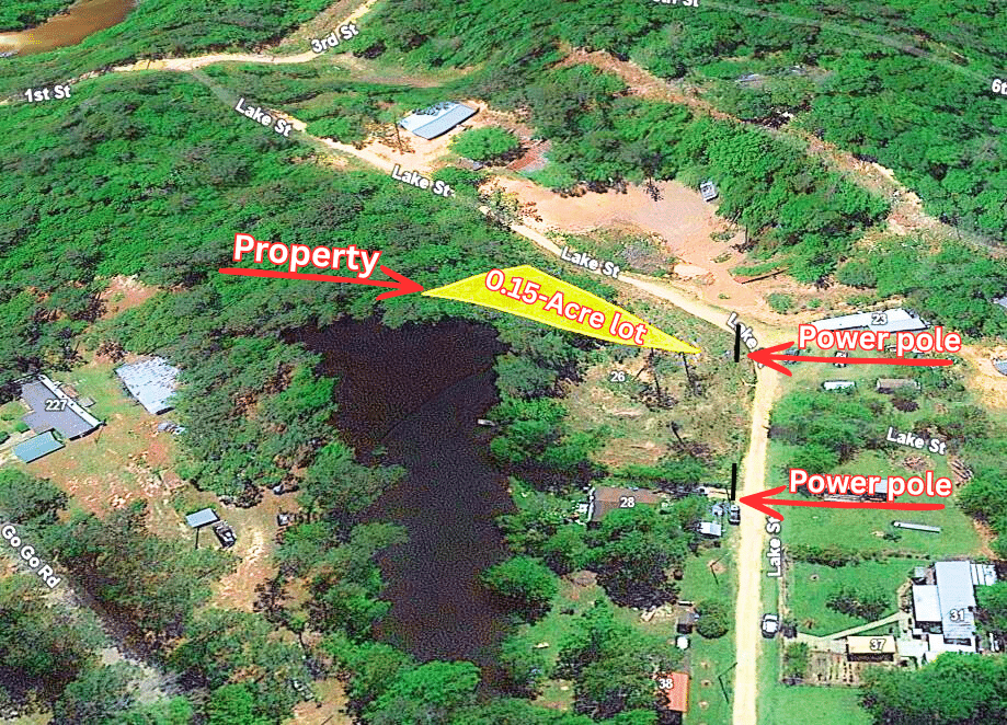 SOLD – 0.15 Acre to Build w/ Power Near Wolf River