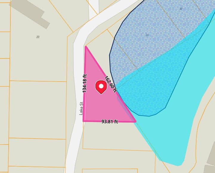 SOLD – 0.15 Acre to Build w/ Power Near Wolf River