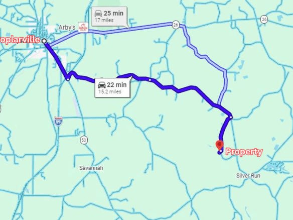 SOLD – 0.15 Acre to Build w/ Power Near Wolf River